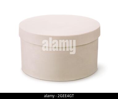 Box With Rounded Corners Empty Round blank wooden box mock up isolated. Small wood case design ...