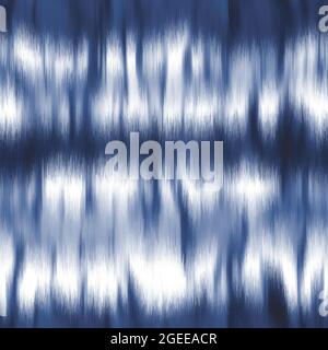 Seamless indigo shibori tie dye pattern for surface print Stock Vector