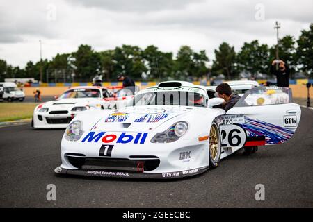 26 Collard Emmanuel (fra), Porsche 911 GT1, action during the 2021 Endurance Racing Legends on the Circuit des 24 Heures du Mans, from August 18 to 21, 2021 in Le Mans, France - Photo Joao Filipe / DPPI Stock Photo