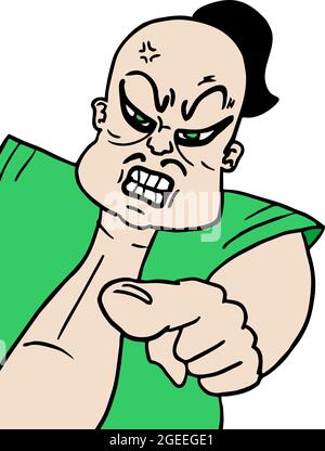rebel man Stock Vector