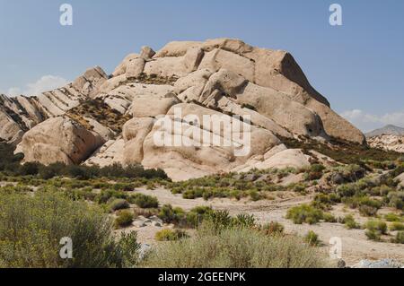 Mormon Rocks, San Bernardino, California Stock Photo