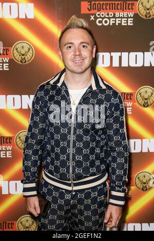 London, UK. 19th Aug, 2021. John Galea attends the Notion x Jägermeister Party at Kachette in London. Credit: SOPA Images Limited/Alamy Live News Stock Photo