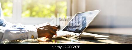 Digital Data Technology. KPI Business Dashboard Technology Stock Photo