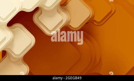 Abstract gradient white paper cut lines shape pattern design background ...