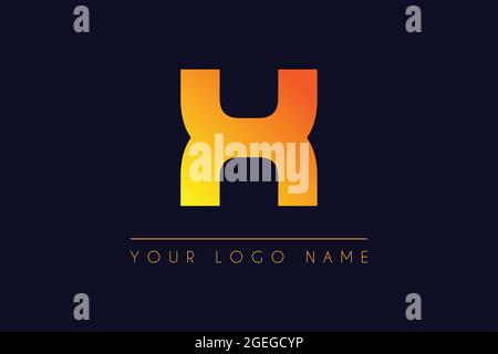 Initial Letter X  Font with Gradient Color  icon logo design illustration Stock Vector