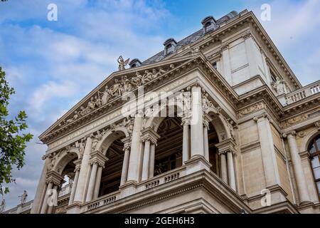 Vienna University building in the city center Stock Photo