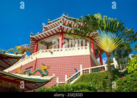 The Taoist Temple, Beverley Hills, Cebu City, Cebu, Visayas, Philippines Stock Photo