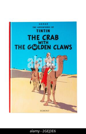 The Adventures of TinTin, The Crab with The Golden Claws Stock Photo