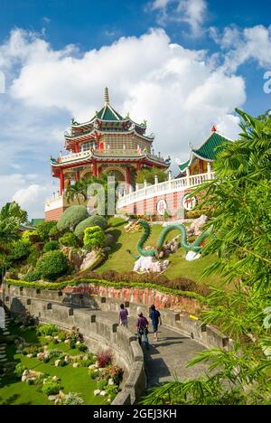 The Taoist Temple, Beverley Hills, Cebu City, Cebu, Visayas, Philippines Stock Photo