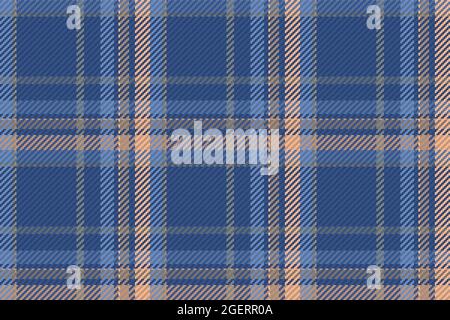Seamless pattern of scottish tartan plaid. Repeatable background with check fabric texture. Flat vector backdrop of striped textile print. Stock Vector