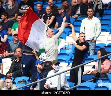 Soccer - Nationwide League Division Two - Swansea City v Millwall. Millwall  fans taunt the Swansea City fans Stock Photo - Alamy