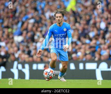 Grealish Jack Grealish 10 Manchester City Match Issue / Worn Home