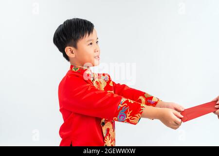 Lucky red envelope in Vietnamese Tet holiday for lucky, successful, make a  lot of money. High-quality stock images of red envelopes Lunar New Year  Stock Photo - Alamy