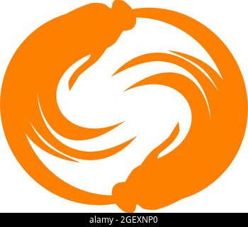 Ginseng product logo design vector template Stock Vector