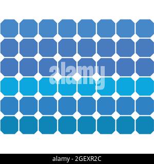 box pattern modern template with blue. the vector can be used for the template, background, web, and more Stock Vector