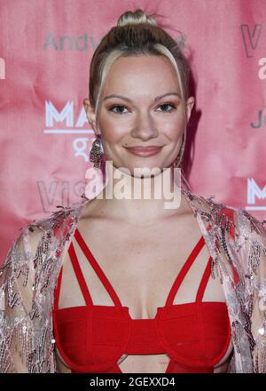 LOS ANGELES, CALIFORNIA, USA - AUGUST 21: Actress Caitlin O'Connor arrives at the Visual-O Exhibition held at Mash Gallery on August 21, 2021 in Los Angeles, California, United States. (Photo by Xavier Collin/Image Press Agency) Stock Photo