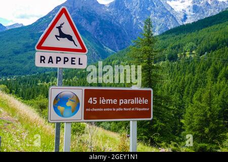 Ecrins National Park, near the Col de Lauteret, Briancon, Ecrins, France Stock Photo