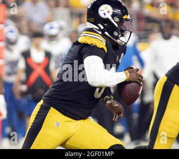 August 21st, 2021: Dwayne Haskins #3 during the Pittsburgh Steelers vs  Detroit Lions game at Heinz Field in Pittsburgh, PA. Jason Pohuski/CSM  Stock Photo - Alamy