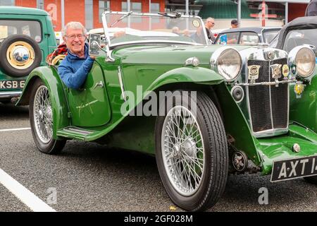 MG PA 1934 model - vintage pre-war classic car Stock Photo - Alamy