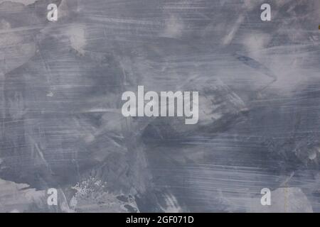 Empty gray surface. Abstract background. Polished concrete wall. Back for announcement Stock Photo