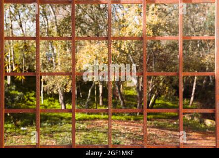 Metaphoric picture for house arrest and quarantines Stock Photo