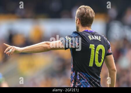 The back of Harry Kane #10 of Tottenham Hotspur’s shirt Stock Photo