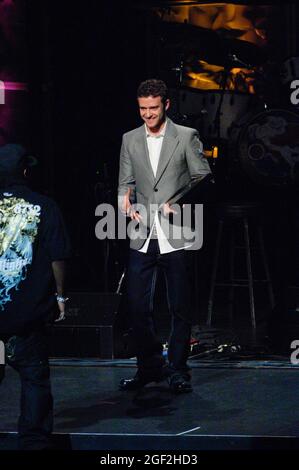 Singer Justin Timberlake inside coverage at the 25th Annual ASCAP Pop Music Awards at The Kodak Theatre on April 9, 2008 in Los Angeles, California. Credit: Jared Milgrim/The Photo Access Stock Photo