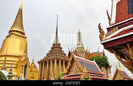 Inside Grand Palace, Bangkok, Thailand Stock Photo