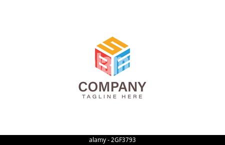 SBE logo. SBE letter. SBE letter logo design. Initials SBE logo linked ...