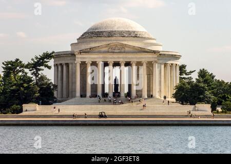 Washington, D.C. The Thomas Jefferson Memorial, a presidential memorial to the Founding Fathers of the United States built between 1939 and 1943 Stock Photo