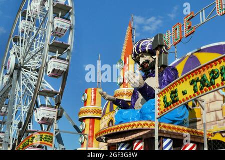 Amusement Park in Old Orchard Beach Maine Stock Photo
