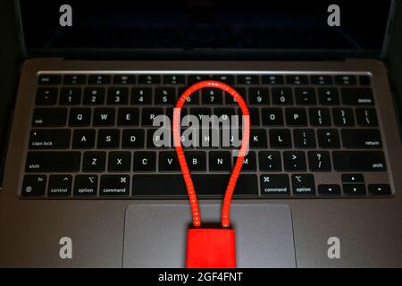 How safe is our online data and what can be done to better secure it? Stock Photo