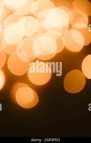 Background of bokeh Christmas lights Stock Photo