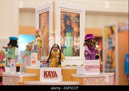 The American Girl Place (original store), Chicago IL Stock Photo