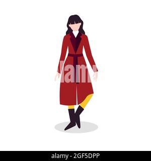 Autumn style. Vector icon in flat design Stock Vector