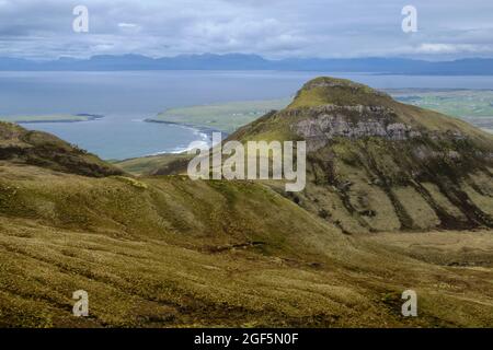 Looking Down From The Quiraing Stock Photo