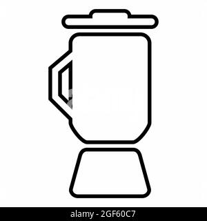 Icon Vector of Coffee Blender - Line Style - Simple illustration, Editable stroke, Design template vector, Good for prints, posters, advertisements, a Stock Vector