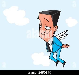 Winged Man Vector Winged man. Vector Stock Vector Image & Art - Alamy