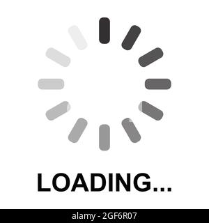 loading icon vector for your website design, logo, app, UI. illustration Stock Vector