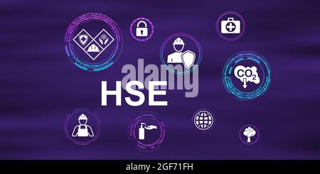 Illustration of a hse concept Stock Photo