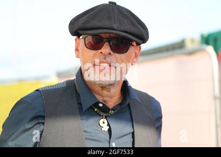 Garry Christian of The Christians performed live on stage at the Rewind South 80s Music Festival in Henley-on-Thames, UK Stock Photo