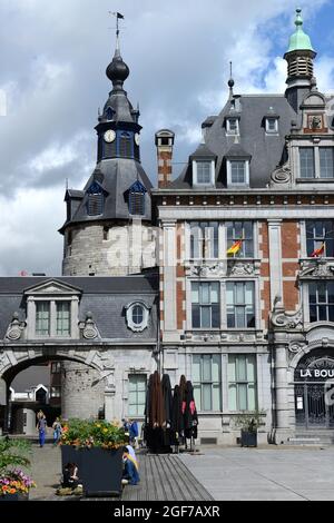 Old Stock Exchange and Belfry of Namur, Wallonia, Wallonia, Belgium
