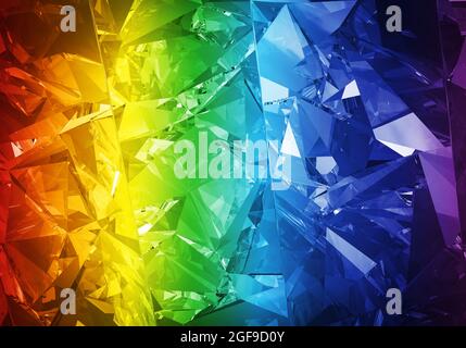 Beautiful Shiny Diamond in Brilliant Cut - Diamond Background,- Crystal Background Stock Photo