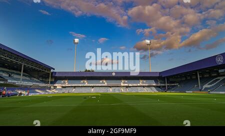 LONDON, UK. AUGUST 24TH QPR Stadium before the Carabao Cup match between Queens Park Rangers and Oxford United at the Kiyan Prince Foundation Stadium., London on Tuesday 24th August 2021. (Credit: Ian Randall | MI News) Credit: MI News & Sport /Alamy Live News Stock Photo
