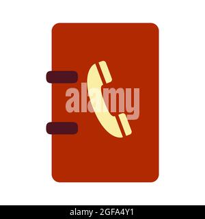 Phone vector symbol call icon communication. Connection telephone sign business contact flat illustration. Support phone icon isolated white concept. Stock Vector