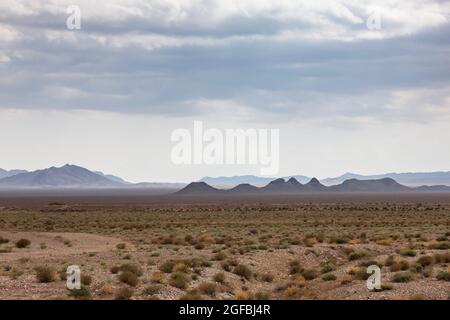 View of village, presumed ancient Hecatompylos(Shahr-i Qumis), history ...