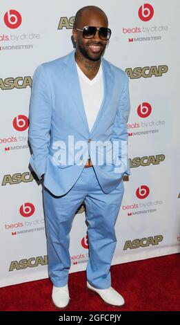 Producer Jermaine Dupri attend arrivals for the 23rd annual ASCAP Rhythm & Soul Awards at The Beverly Hilton hotel on June 25, 2010 in Los Angeles, California. Stock Photo