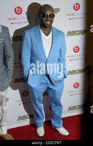 Producer Jermaine Dupri attend arrivals for the 23rd annual ASCAP Rhythm & Soul Awards at The Beverly Hilton hotel on June 25, 2010 in Los Angeles, California. Stock Photo