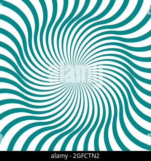 Abstract wavy white and green lines, bright colors are good for design materials, posters, banners Stock Vector