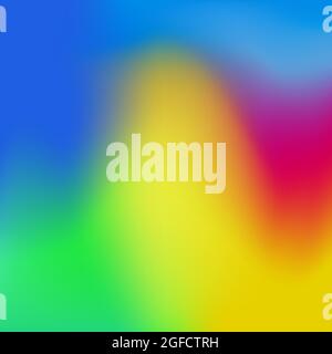 Colorful gradient mesh background. Modern bright rainbow colors Stock Vector